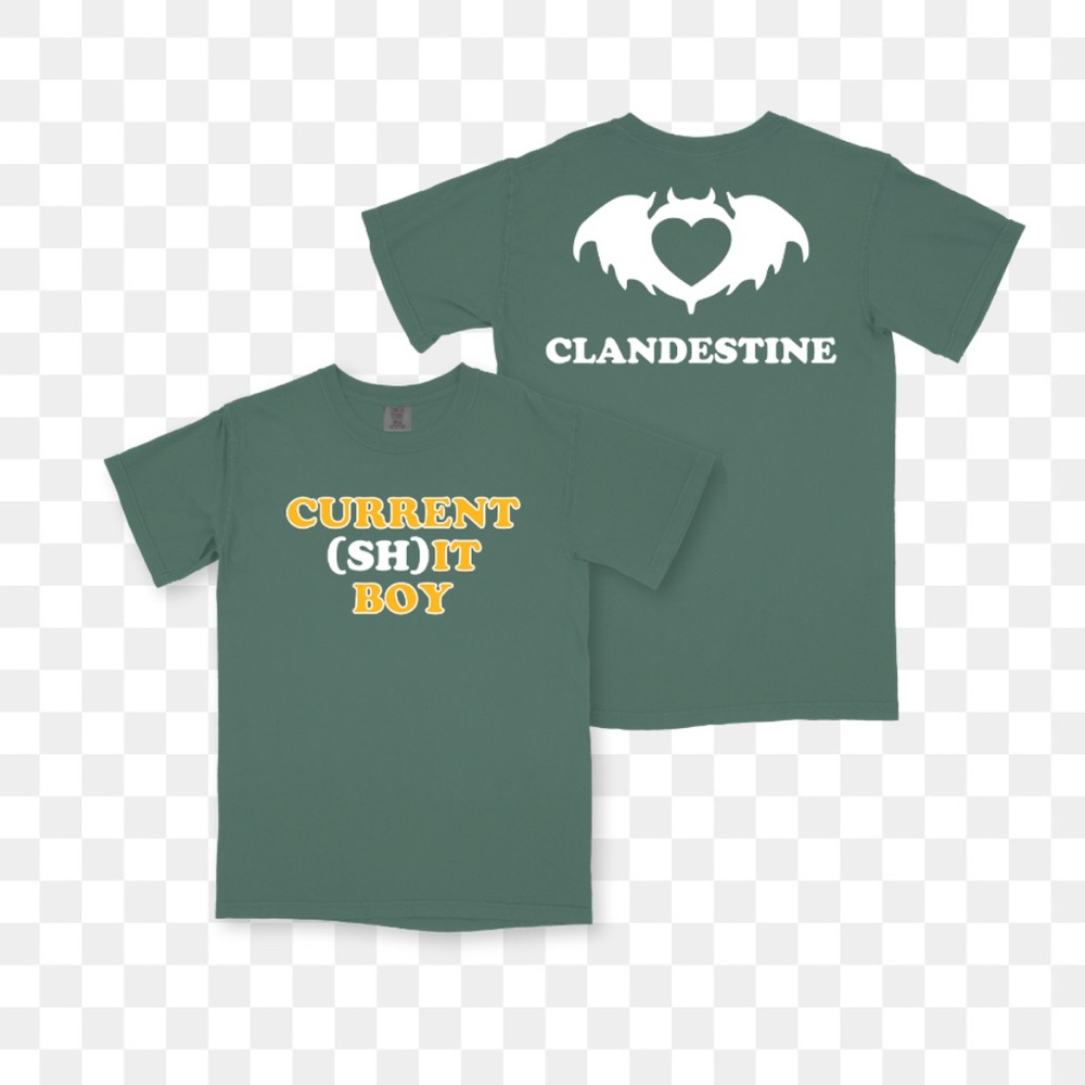 Green Graphic T-Shirt XL
